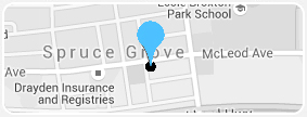 Spruce Grove map
